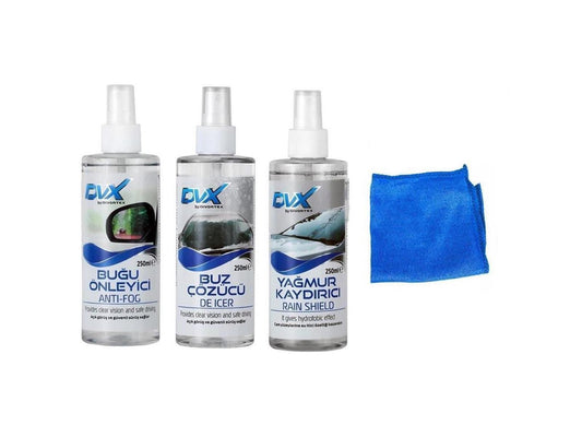 SET Enteiser Anti Beschlagspray Regenabweiser je 250 ml