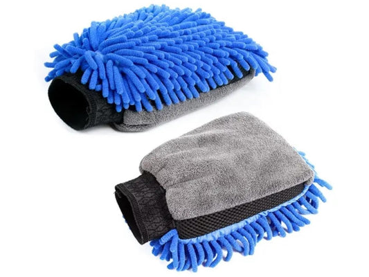 3 x Auto Waschhandschuh Mikrofaser Autowäsche Wäsche Reinigung Pflege