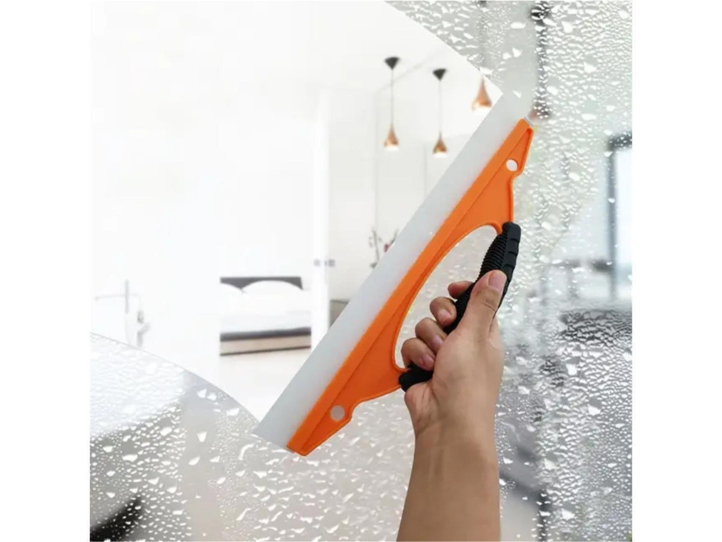 Auto Wasserabzieher Fenster Scheibe Wasserschieber Silikon Abzieher Dusche