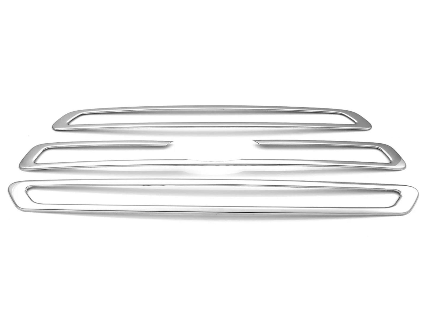 Kühlergrill Leisten für Ford Transit 2014-2019 5 tlg Grillleisten Edelstahl