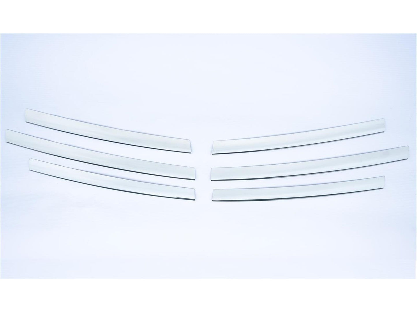 Kühlergrill Leisten  für Renault Trafic 2010-2014 6 tlg Edelstahl Chrom