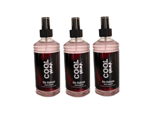 Car Scent Spray Car Fragrance Air Freshener Perfume Floral Scent Spray Room Fragrance 3 x 400 ml