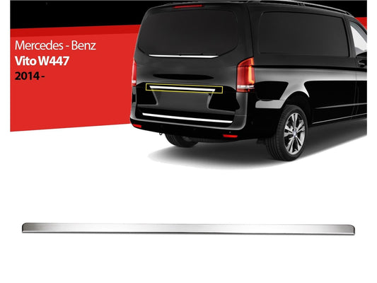 Kofferraumleiste Heckklappenleiste für Mercedes Vito W447 ab 2014 Edelstahl