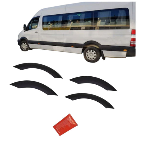 Kotflügelverbreiterung für Mercedes Sprinter W907 W910 2018-2024 Radläufe 4 tlg