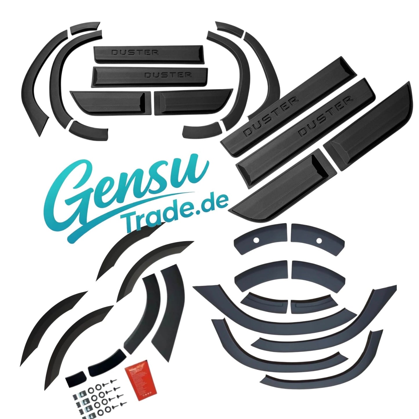 Kotflügelverbreiterung für Mercedes Sprinter W907 W910 2018-2024 Radläufe 4 tlg