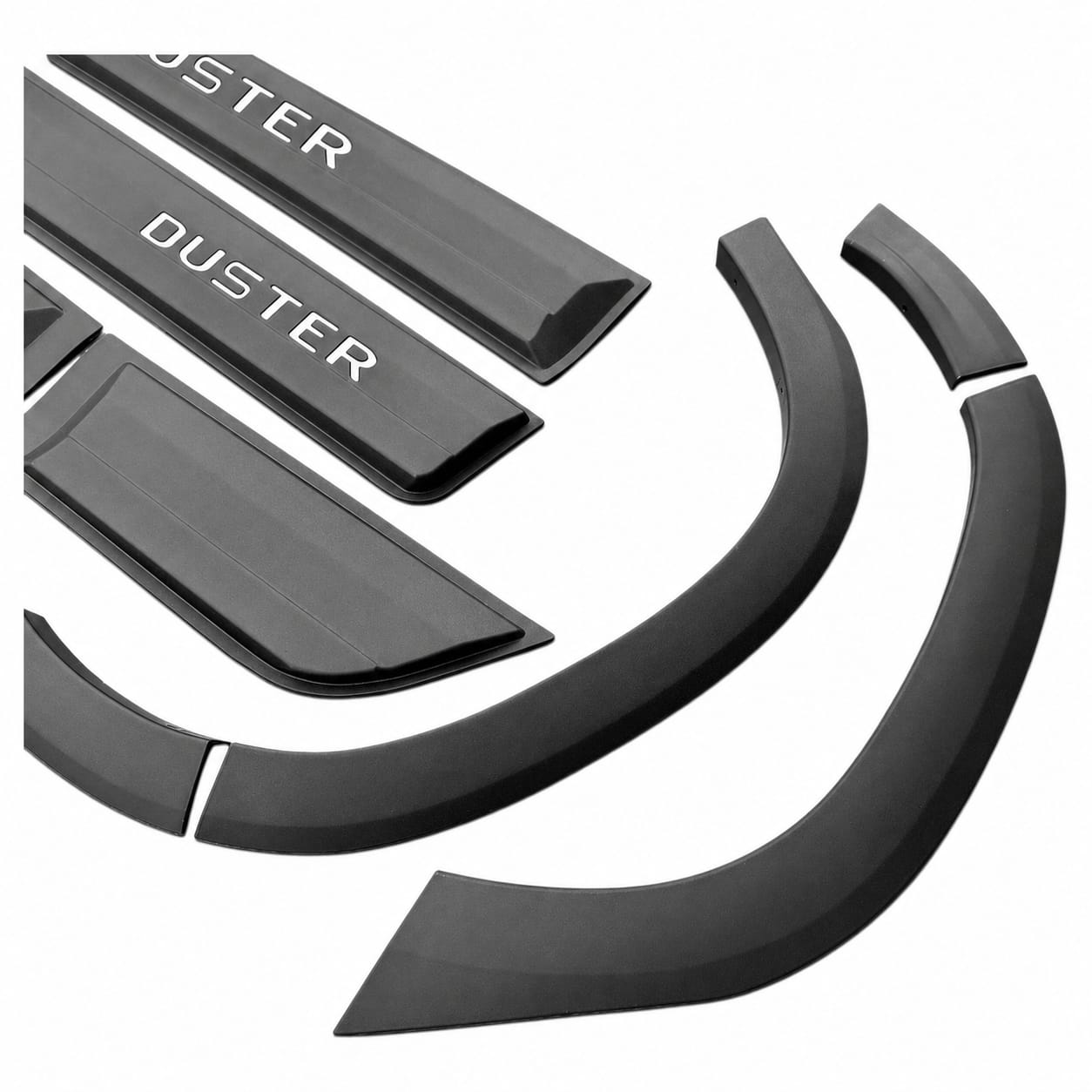 Kotflügelverbreiterung Türschutz für Dacia Duster 2018-2024 12 tlg mit Sensor