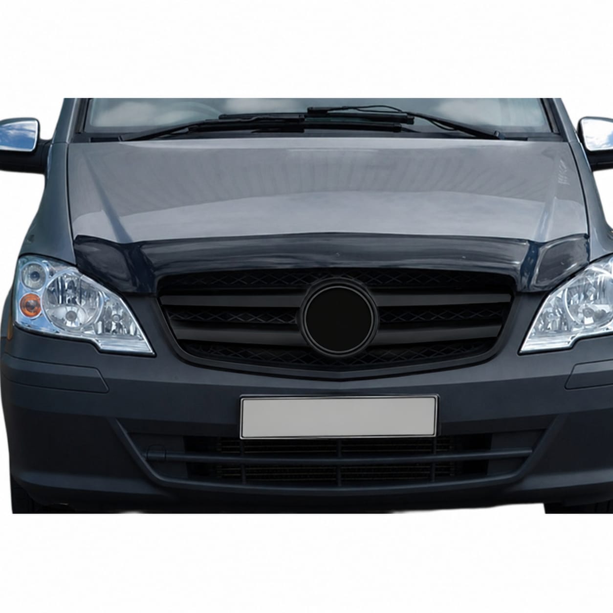 Motorhauben Windabweiser für Mercedes Vito W639 Steinschlagschutz 2003-2014