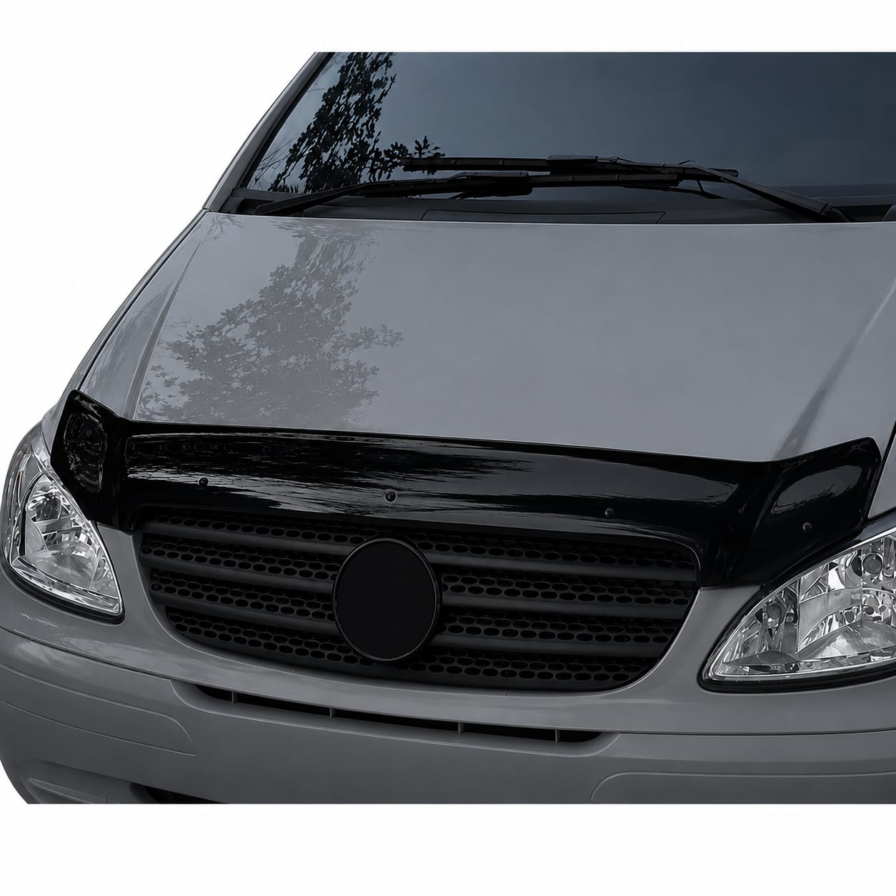 Motorhauben Windabweiser für Mercedes Vito W639 Steinschlagschutz 2003-2014