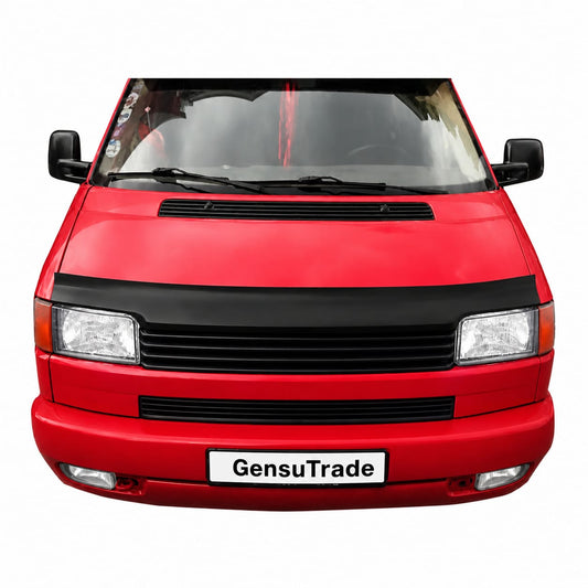 Motorhauben Windabweiser für VW Transporter T4 Steinschlagschutz Schwarz 94-03
