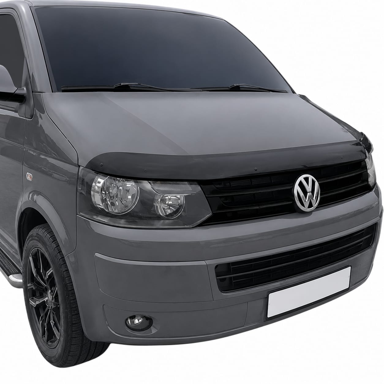 Motorhauben Windabweiser für VW Transporter T5 Steinschlagschutz 2010-2015