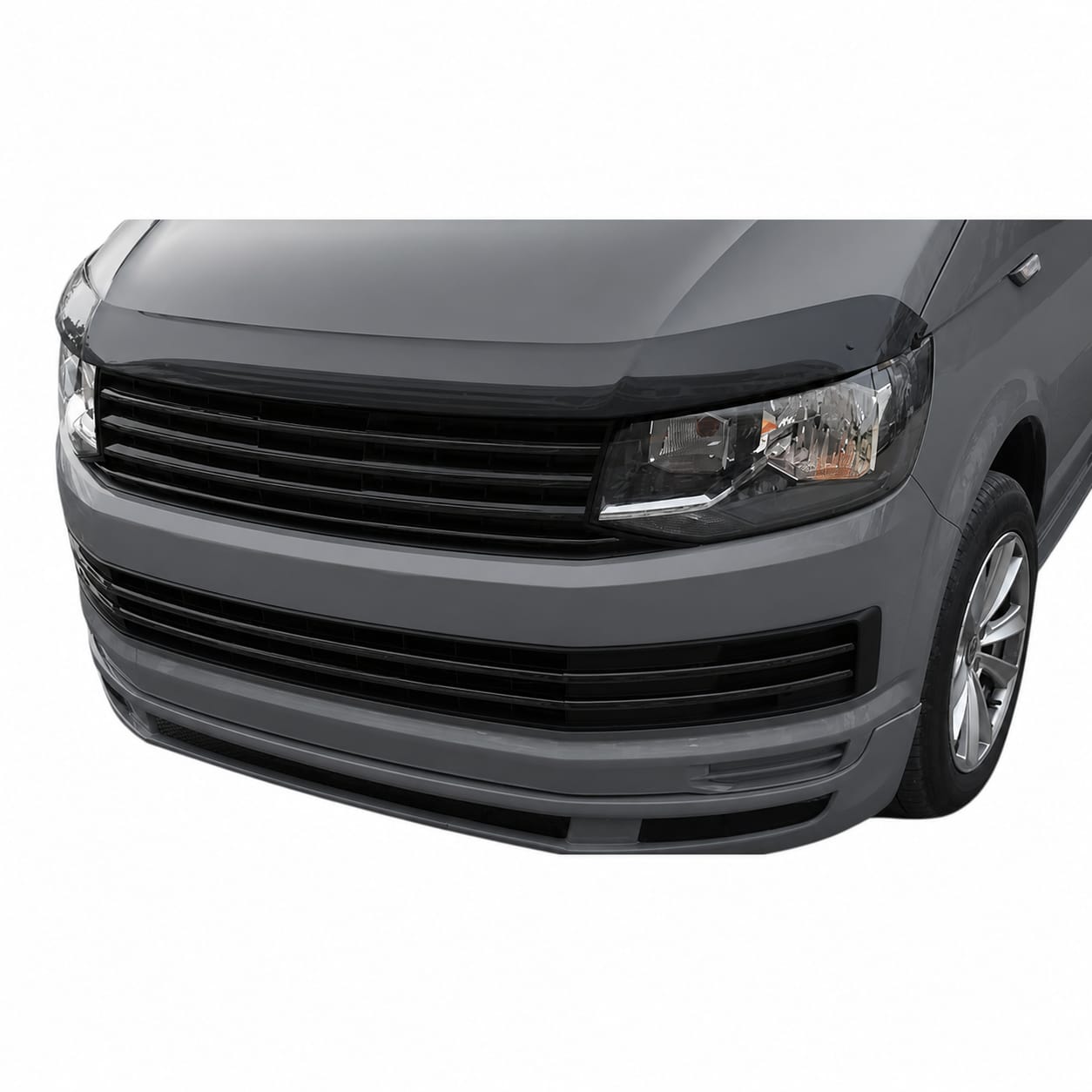 Motorhauben Windabweiser für VW Transporter T6 Steinschlagschutz 2015-2024