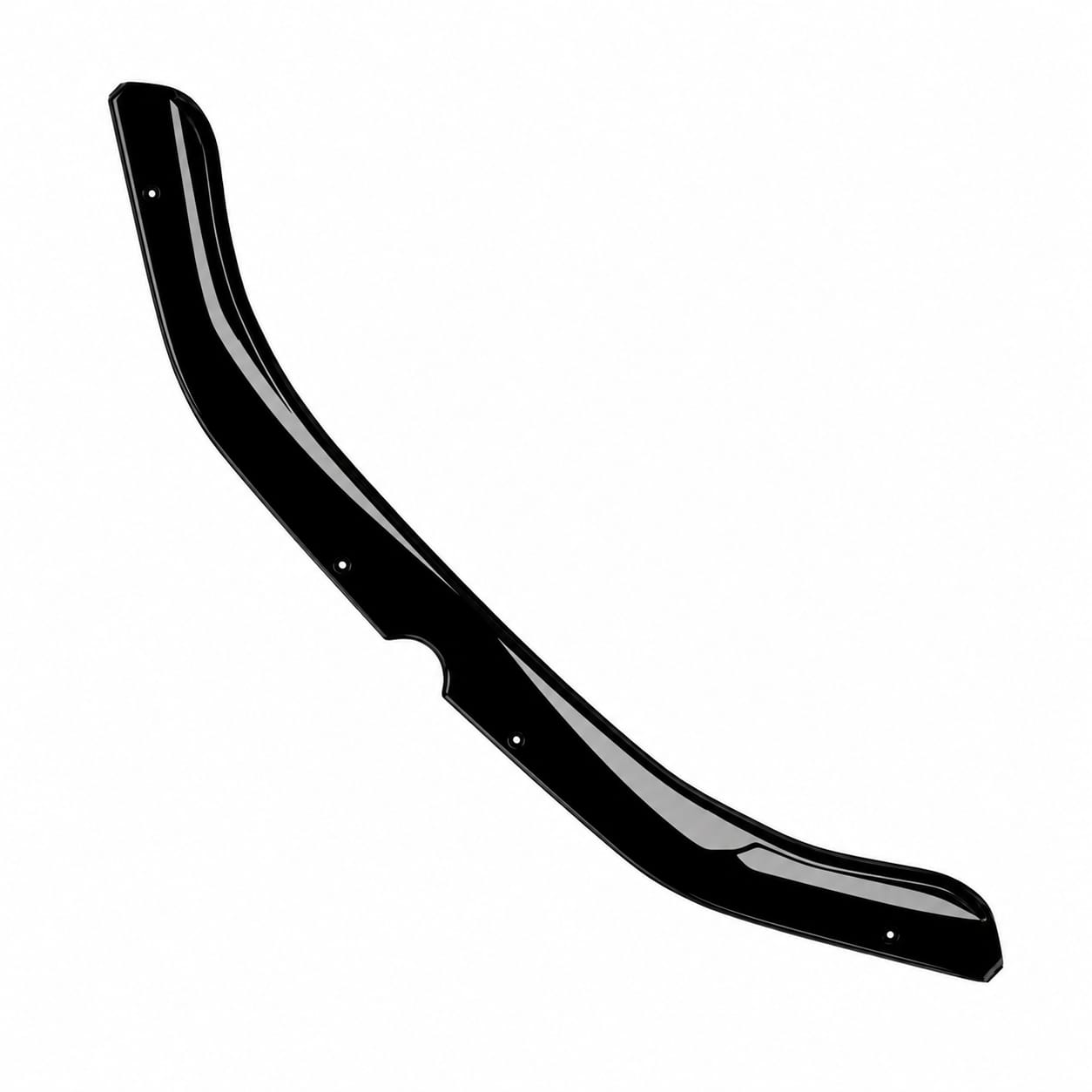Motorhauben Windabweiser für VW Caddy Steinschlagschutz Schwarz 2010-2015
